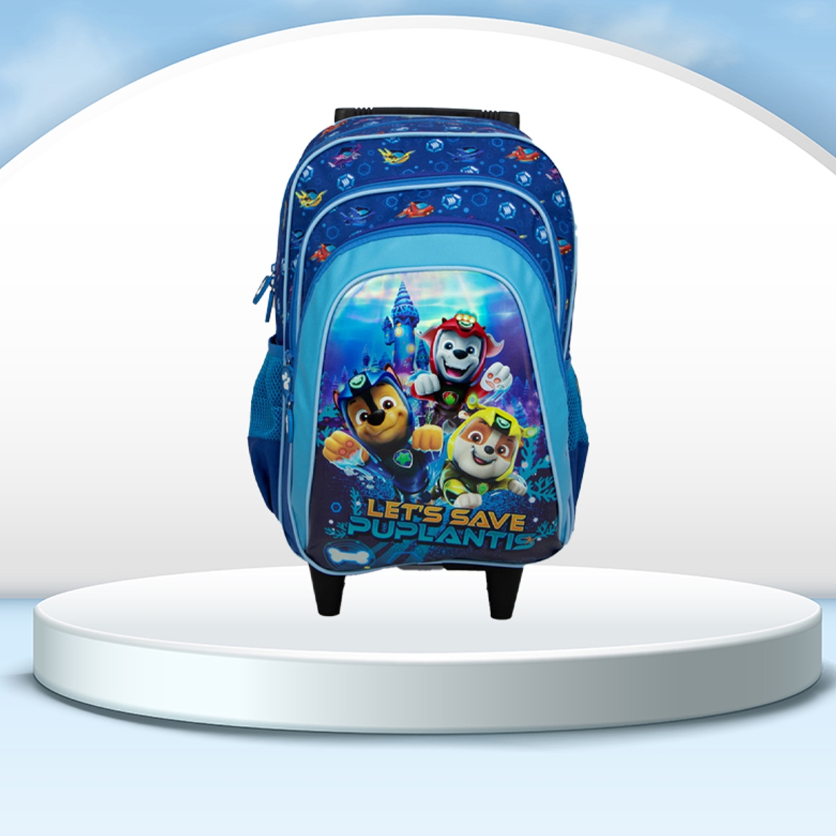 سنس بي تي اس شنطة ترولي ديزني باو باترول S-7816POL للجنسين، 3-4 سنوات