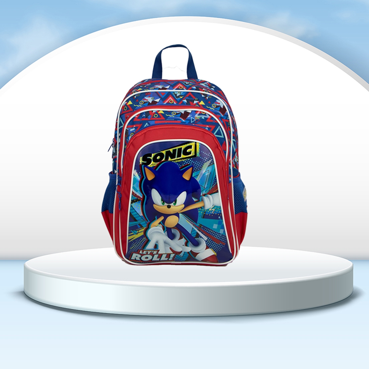 سنس بي تي اس شنطة ظهر ديزني سونيك S-7517SOE للجنسين، 3-4 سنوات