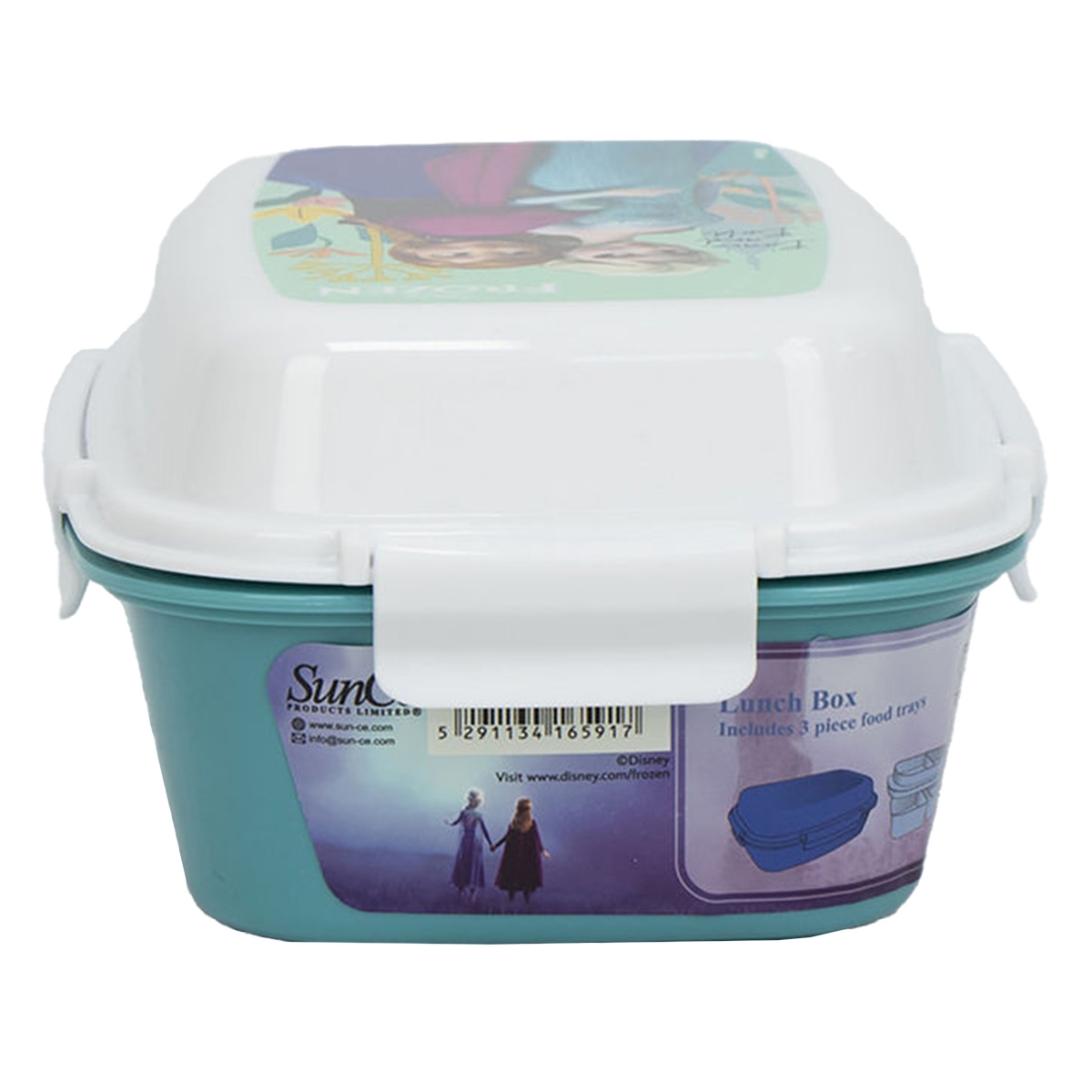 سنس بي تي اس علبة غداء ديزني فروزن S-4404FRZ للبنات، 3-4 سنوات