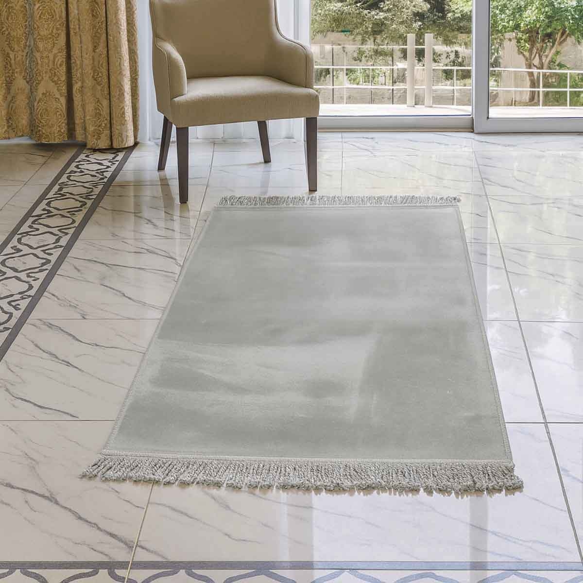 Sundus Koushou Memory Foam Assorted Prayer Mat with Quran Stand, Quran with Read Pen & Book Bundle