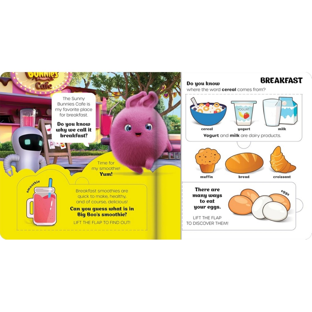 Sunny Bunnies: The Food We Love: كتاب رفع الغطاء تأليف كارين لافوريست - 4 يناير 2024