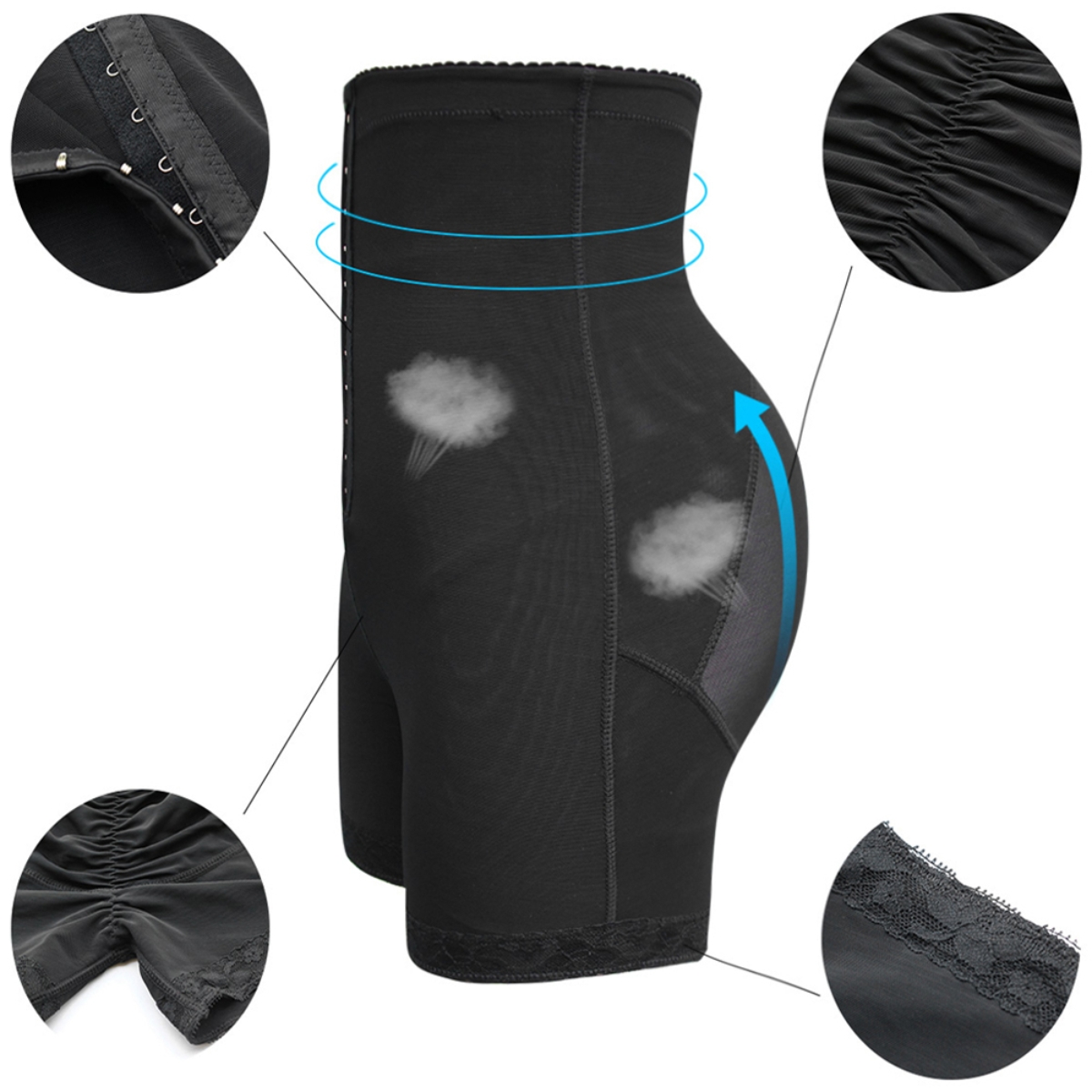 Sunveno Black XXL Size Postpartum Belly Shaper