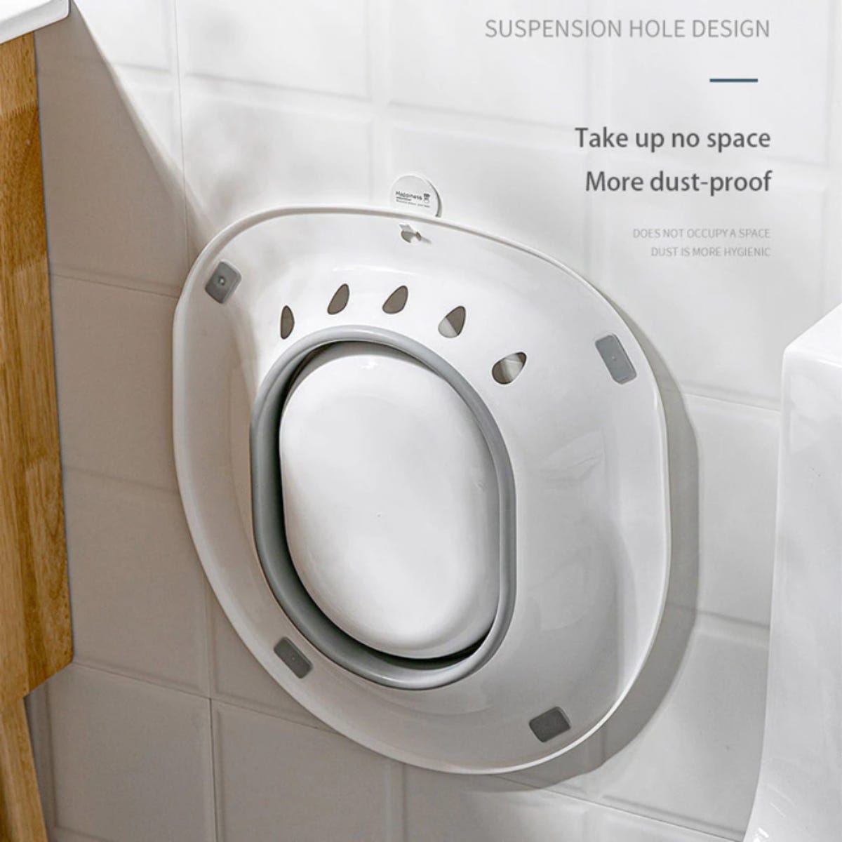 صنفينو حوض العناية بالمنطقة الحساسة بعد الولادة باللون الرمادي للأطفال من عمر 0 إلى 2 سنة