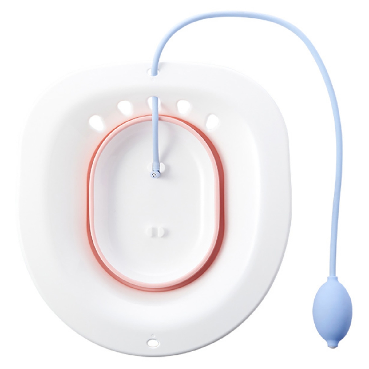 صنفينو حوض العناية بالمنطقة الحساسة بعد الولادة باللون الوردي للأطفال من عمر 0 إلى 2 سنة