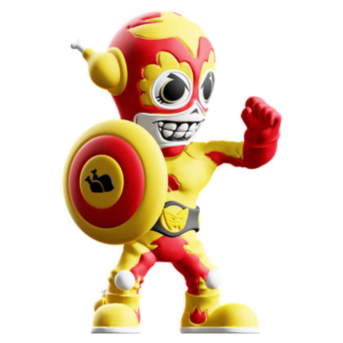 سوبر ماسكد مجسم كابتن نوغت سترتش تيك للجنسين، من عمر 5-7 سنوات