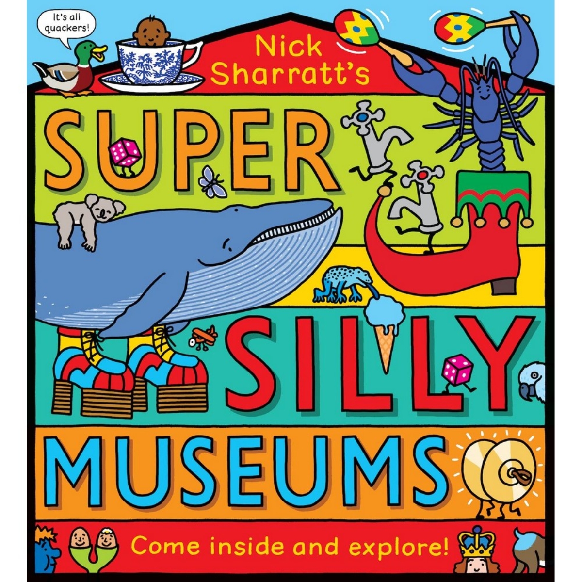 Super Silly Museums PB تأليف نيك شارات - 3 مارس 2022