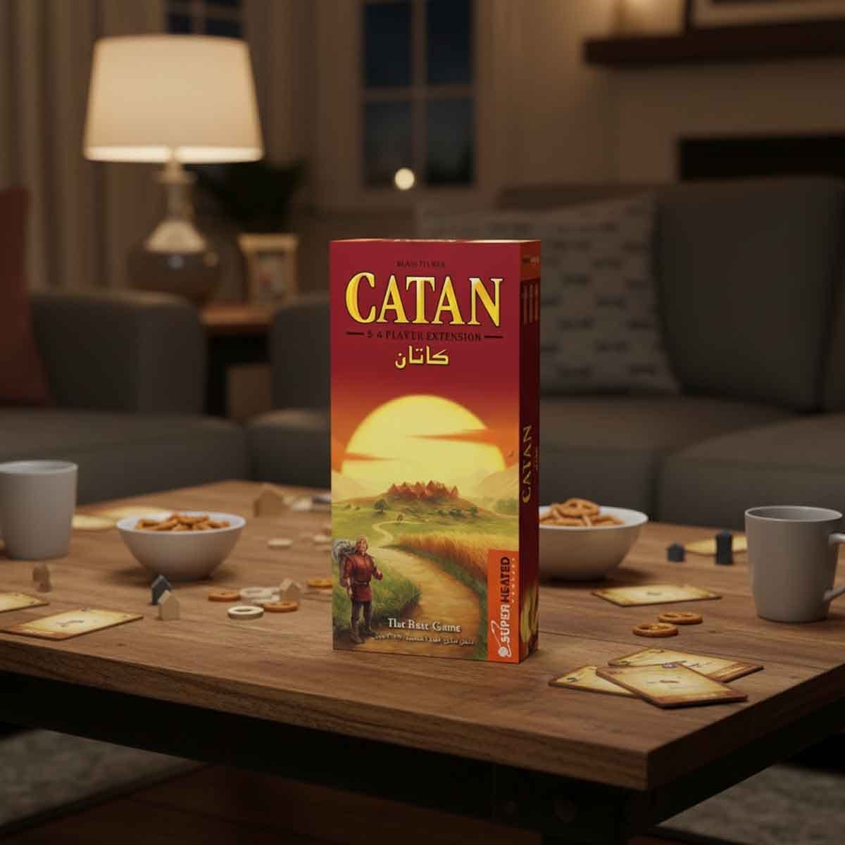 SuperHeated Neurons Catan 5-6 Players Board Game Unisex, 11-12 Years