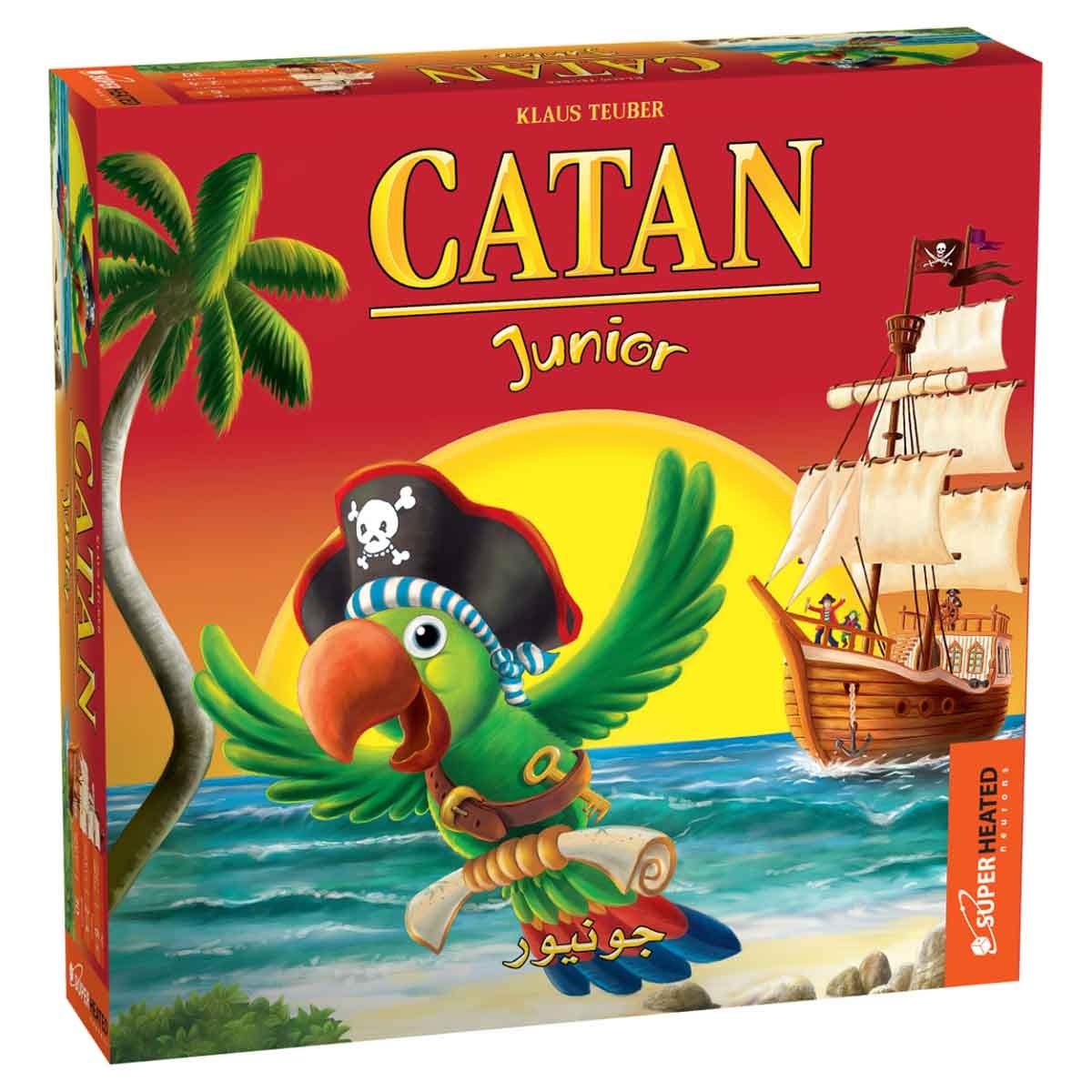 SuperHeated Neurons Catan Junior 2-4 Players Board Game Unisex, 5-7 Years