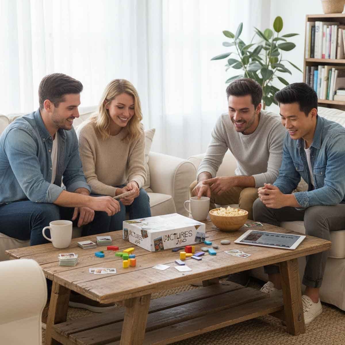 SuperHeated Neurons Pictures Board Game Unisex, 8-10 Years