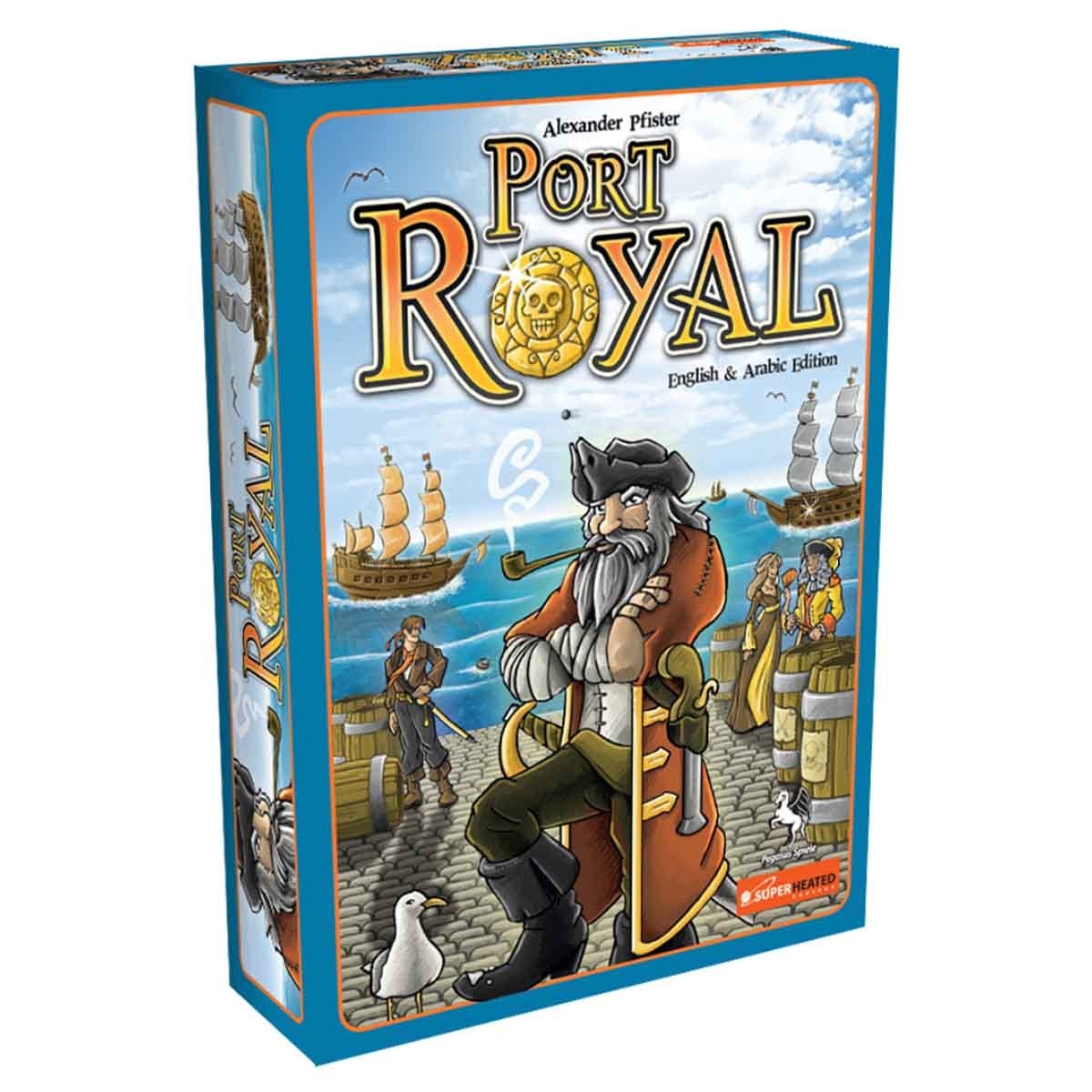 SuperHeated Neurons Port Royal Board Game Unisex, 8-10 Years