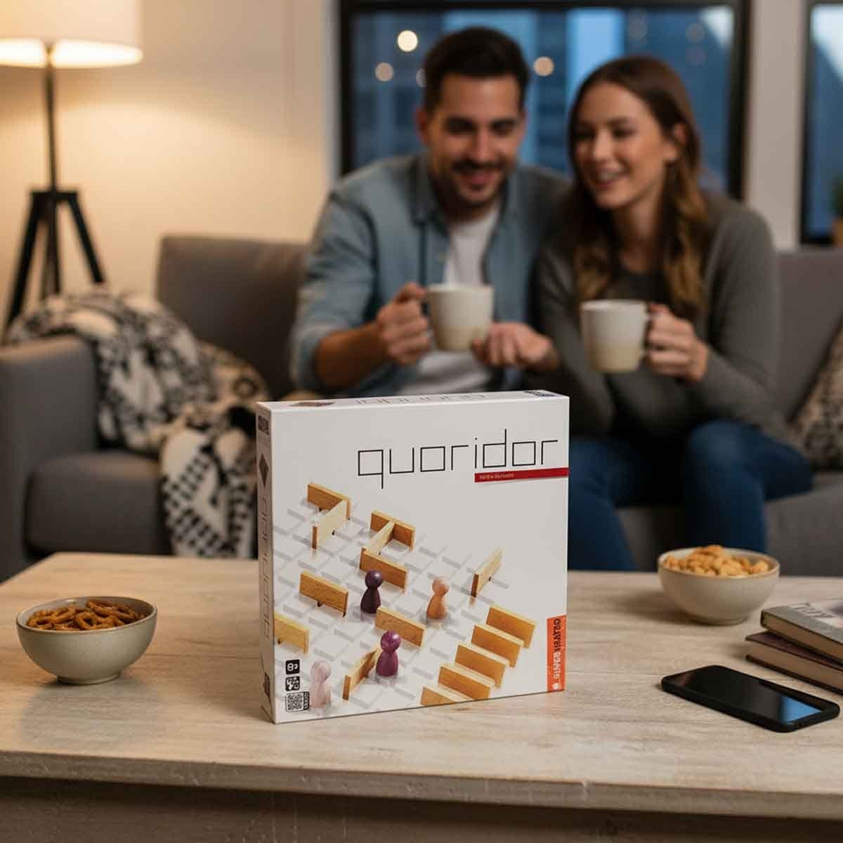 SuperHeated Neurons Quoridor Board Game Unisex, 8-10 Years