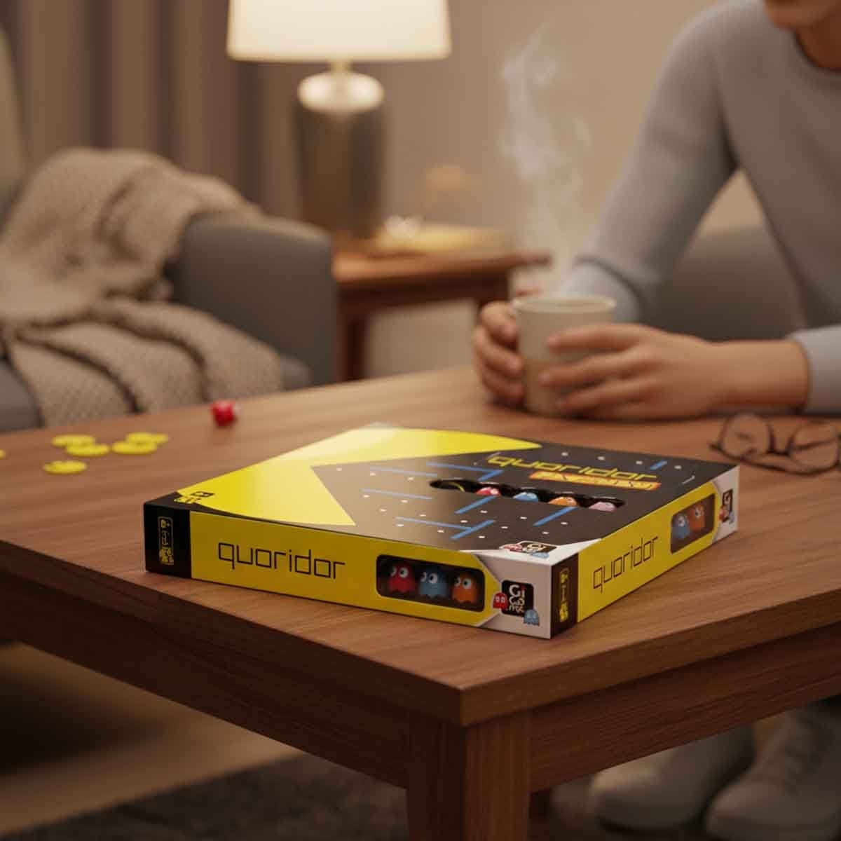 SuperHeated Neurons Quoridor Pacman Board Game Unisex, 8-10 Years