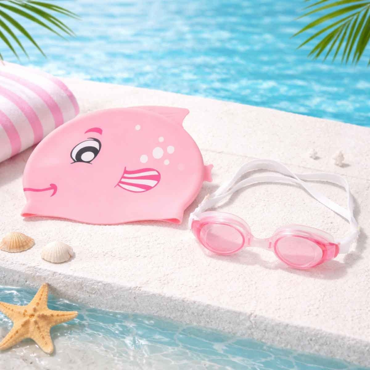 سوبريم سبورتس مجموعة نظارات سباحة متنوعة للأطفال