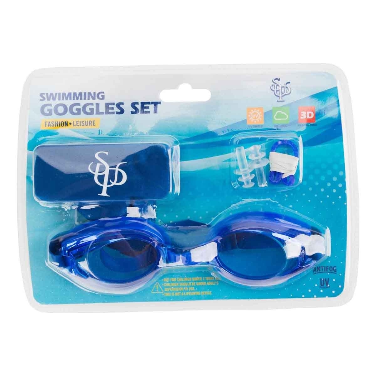 سوبريم سبورتس مجموعة نظارات سباحة متنوعة للمراهقين