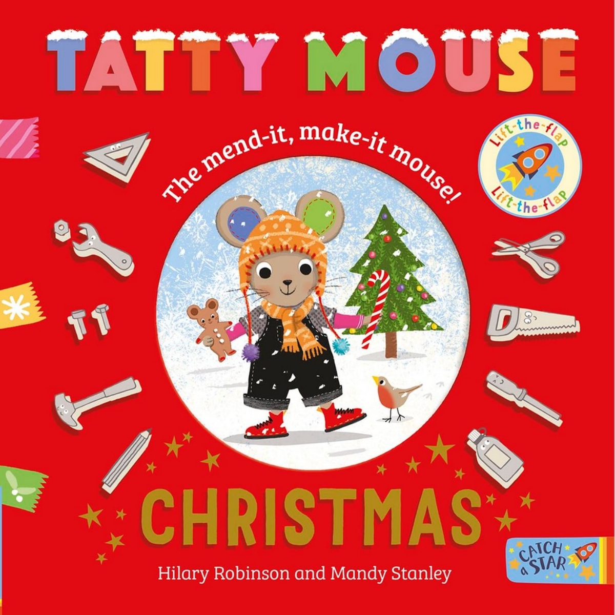 Tatty Mouse Christmas: كتاب احتفالي مع 4 صفحات قابلة للفتح من تأليف هيلاري روبنسون - 14 نوفمبر 2024
