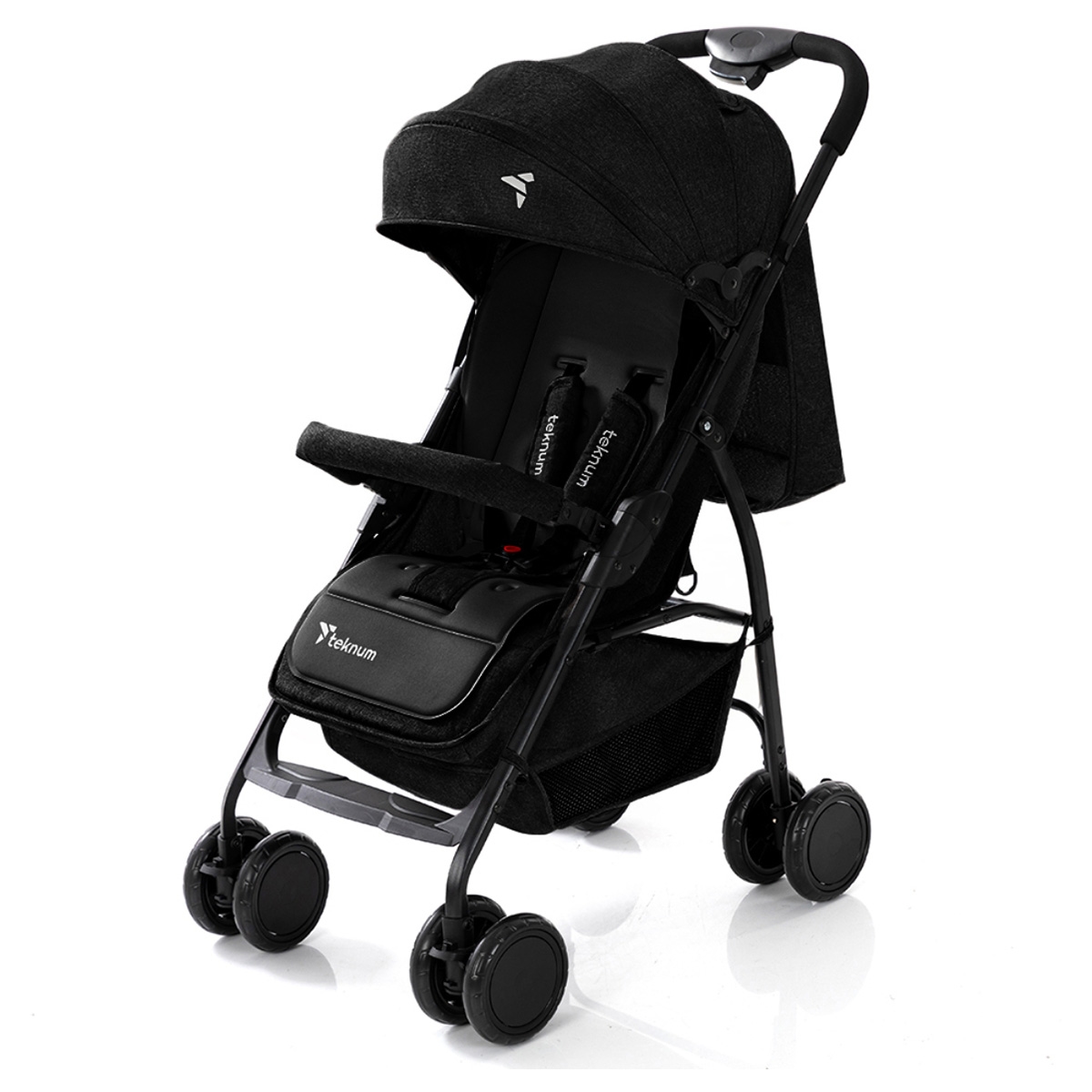 تيكنوم عربة تريب بلس باللون الأسود للأطفال من عمر 0 إلى 2 سنة
