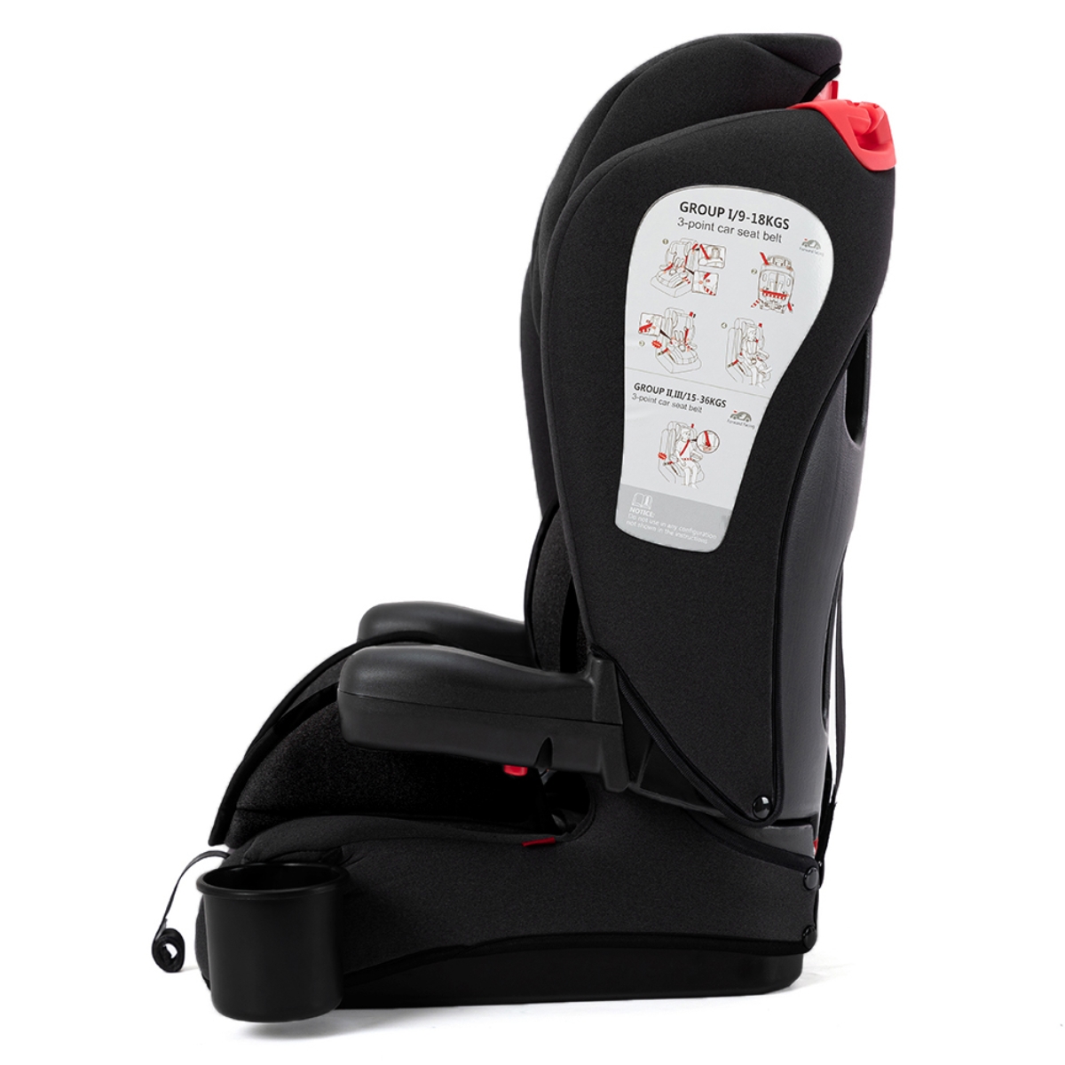 Teknum Pack & Go Foldable Car Seat Toddler, 0-2 Years