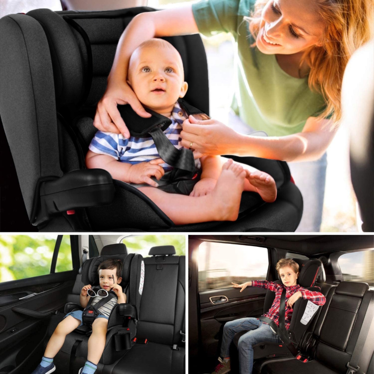 Teknum Pack & Go Foldable Car Seat Toddler, 0-2 Years