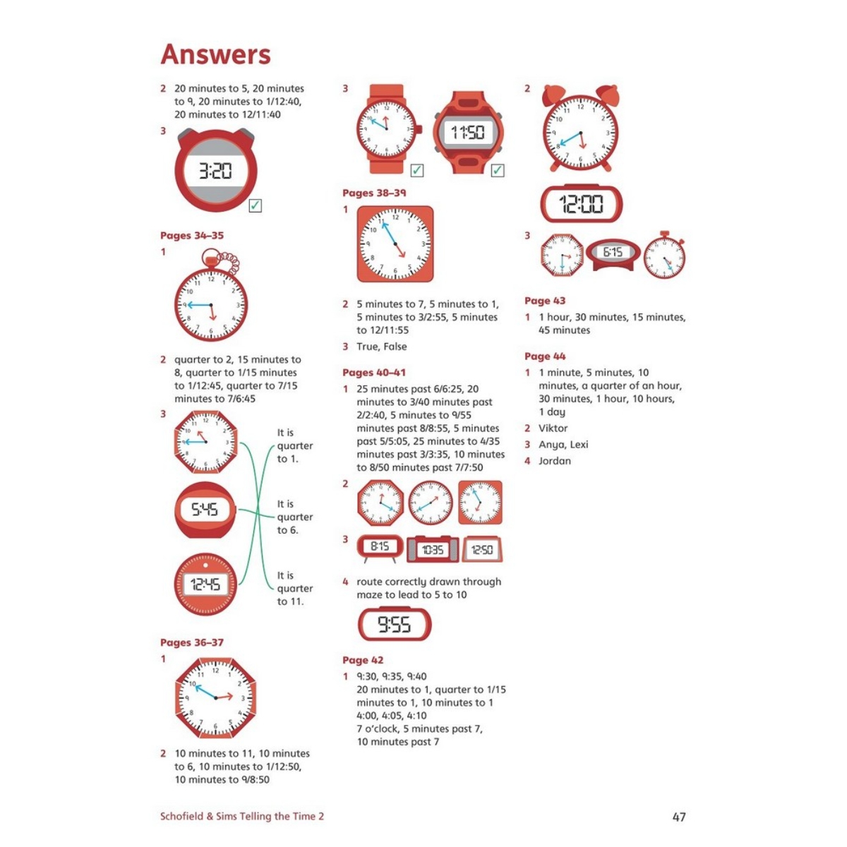 Telling the Time Book 2 تأليف كريستين شوفيلد - 28 يونيو 2017