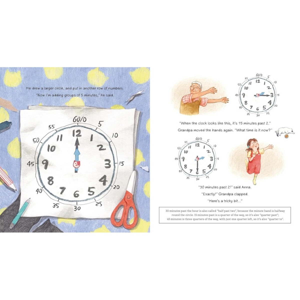 Telling the Time with Anna: First Skills تأليف فيفيان فرينش - 1 أغسطس 2024