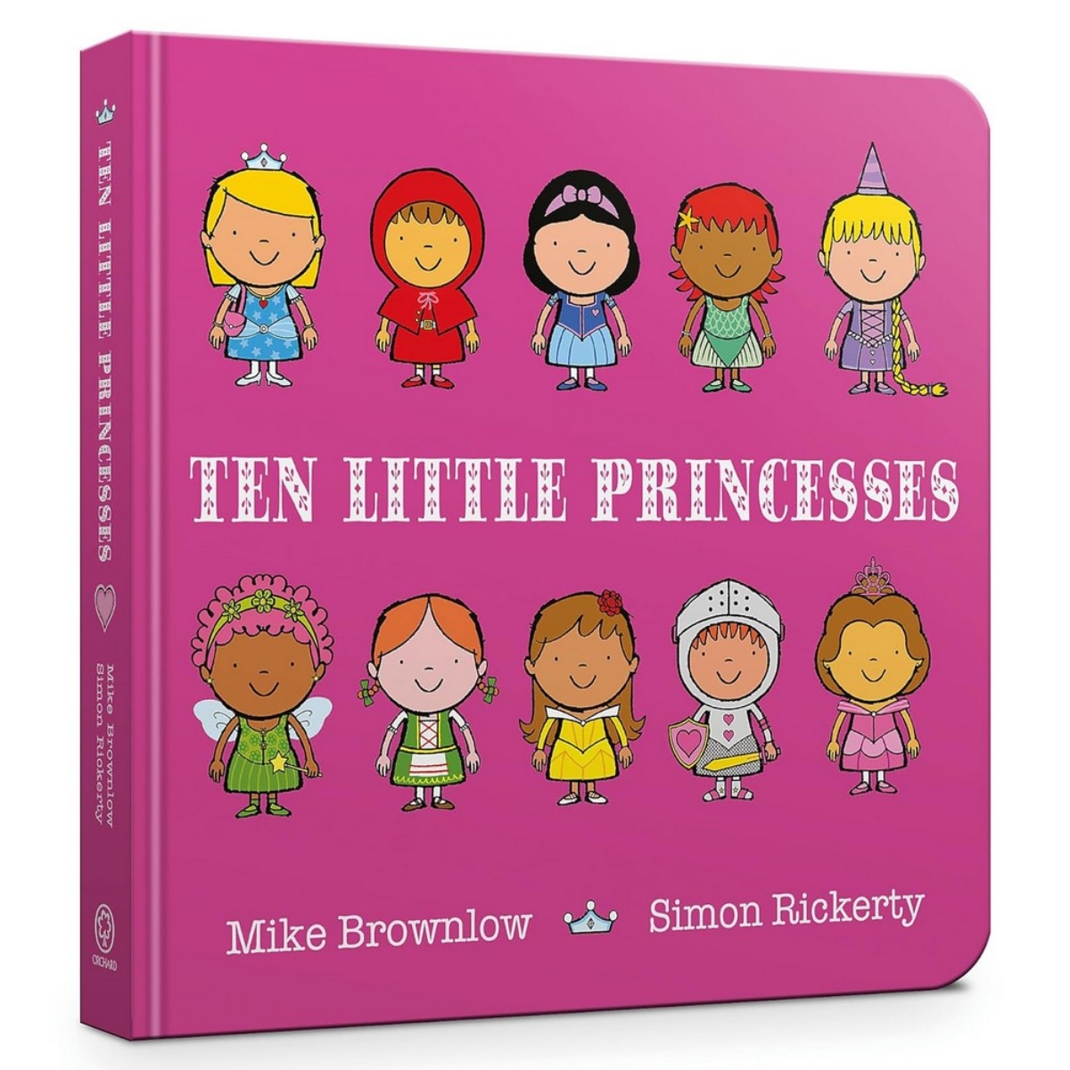 Ten Little Princesses: كتاب بورد تأليف مايك براونلو - 11 يناير 2018