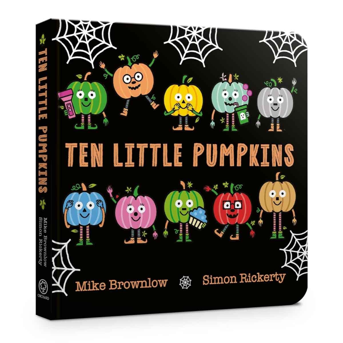 Ten Little Pumpkins Board Book by Mike Brownlow - 11-09-2025