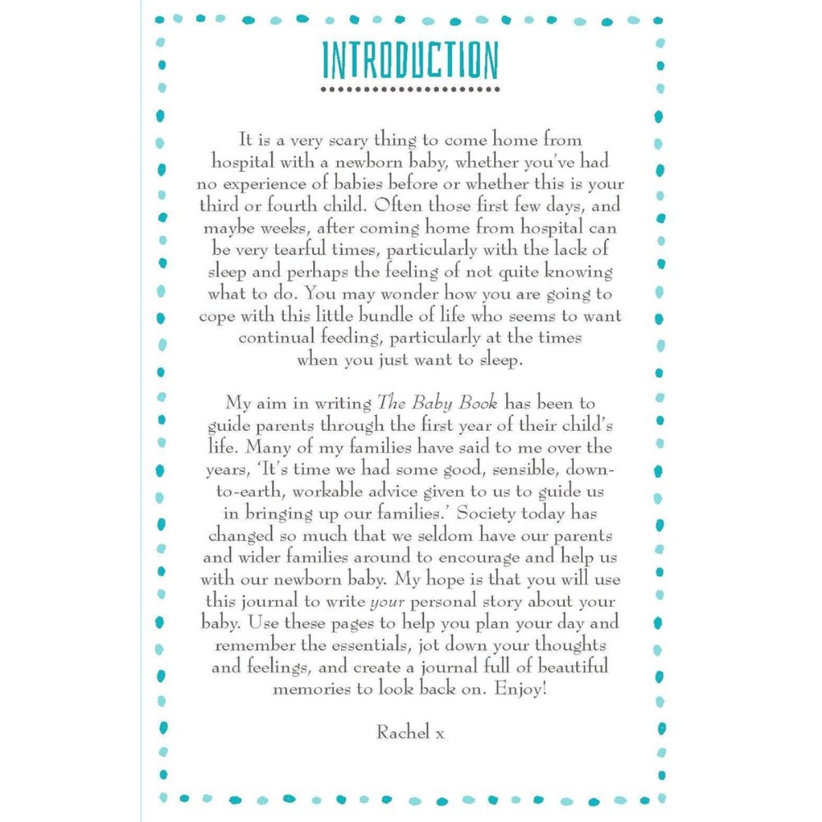 The Baby Book Journal: طفلك، قصتك تأليف راشيل واديلوف - 21 أكتوبر 2016