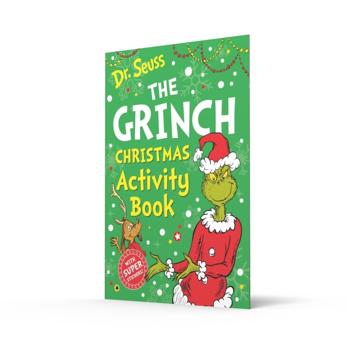 The Grinch Christmas Activity Book with Super Stickers by Dr. Seuss - 26 Sep 2024