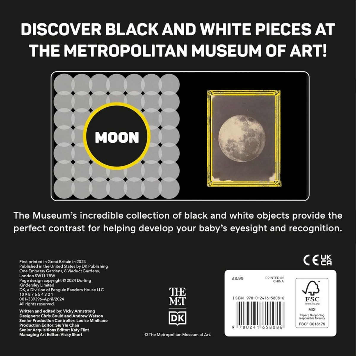 The Met Black and White : كتاب فني بتباين عالٍ بالأبيض والأسود تأليف دي كيه - 4 أبريل 2024