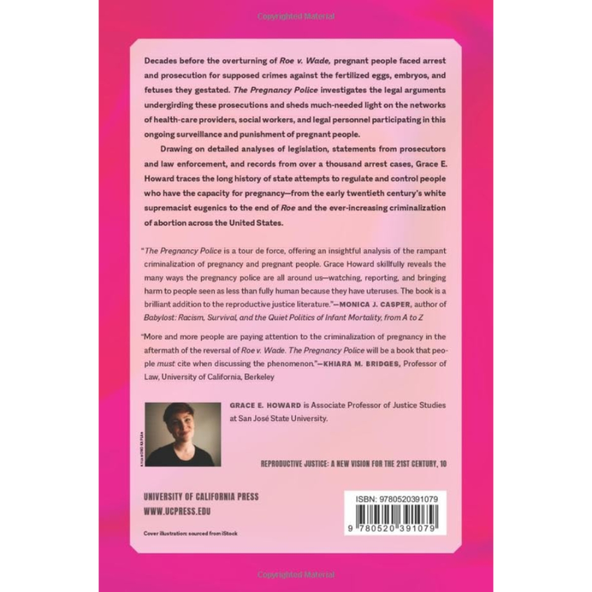 The Pregnancy Police: تصنيف الحمل كجريمة، واعتقال مفهوم الأنوثة تأليف غريس إي. هوارد - 4 يونيو 2024