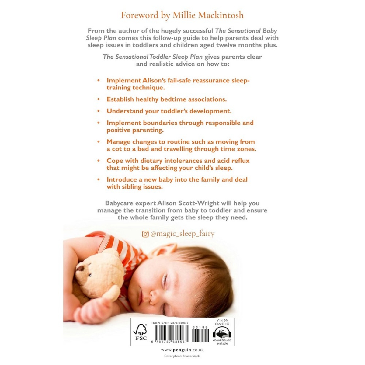 The Sensational Toddler Sleep Plan: دليل خطوة بخطوة لمساعدة طفلك على النوم الذي يحتاجه تأليف أليسون سكوت-رايت - 15 مايو 2022