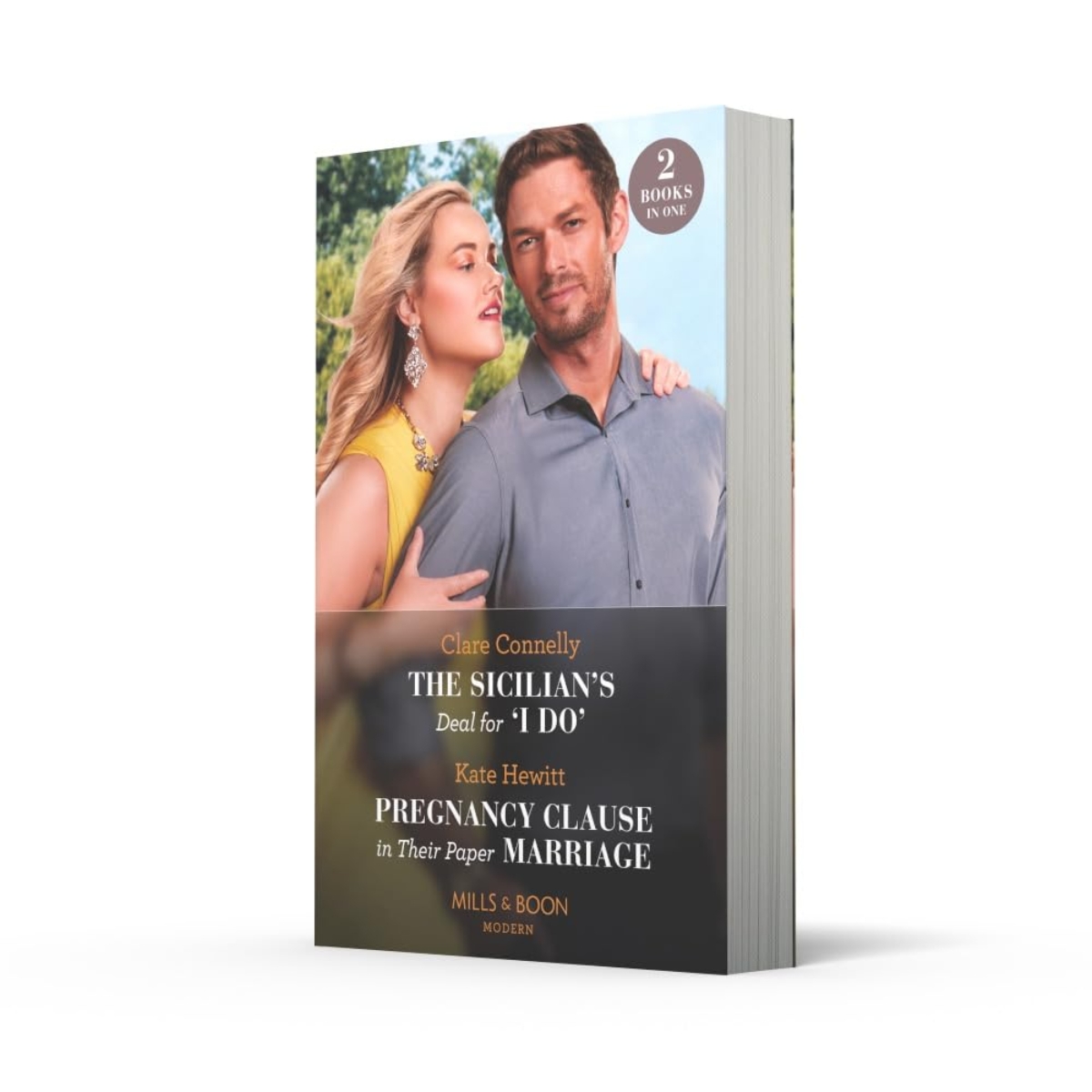 The Sicilian's Deal For 'I Do' / Pregnancy Clause In Their Paper Marriage تأليف كلير كونلي وكيت هيويت - 15 شباط 2024