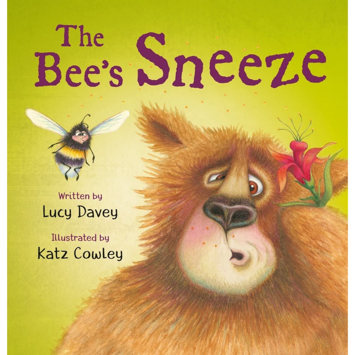 The The Bee's Sneeze: من رسامة كتاب الحمار الأعوج تأليف لوسي ديفي - 4 فبراير 2021