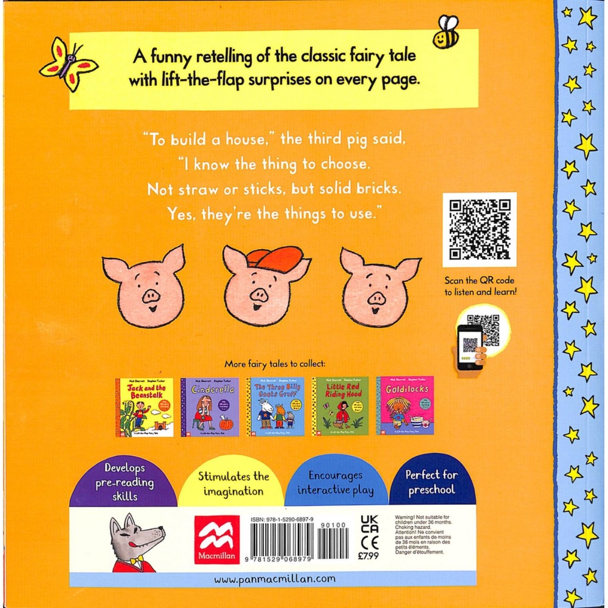 The Three Little Pigs: حكاية خرافية برفرفات تأليف ستيفن تاكر - 22 يوليو 2021