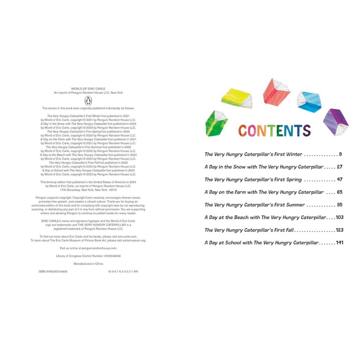 The Very Hungry Caterpillar's 5-Minute Stories تأليف إيريك كارل - 17 سبتمبر 2024