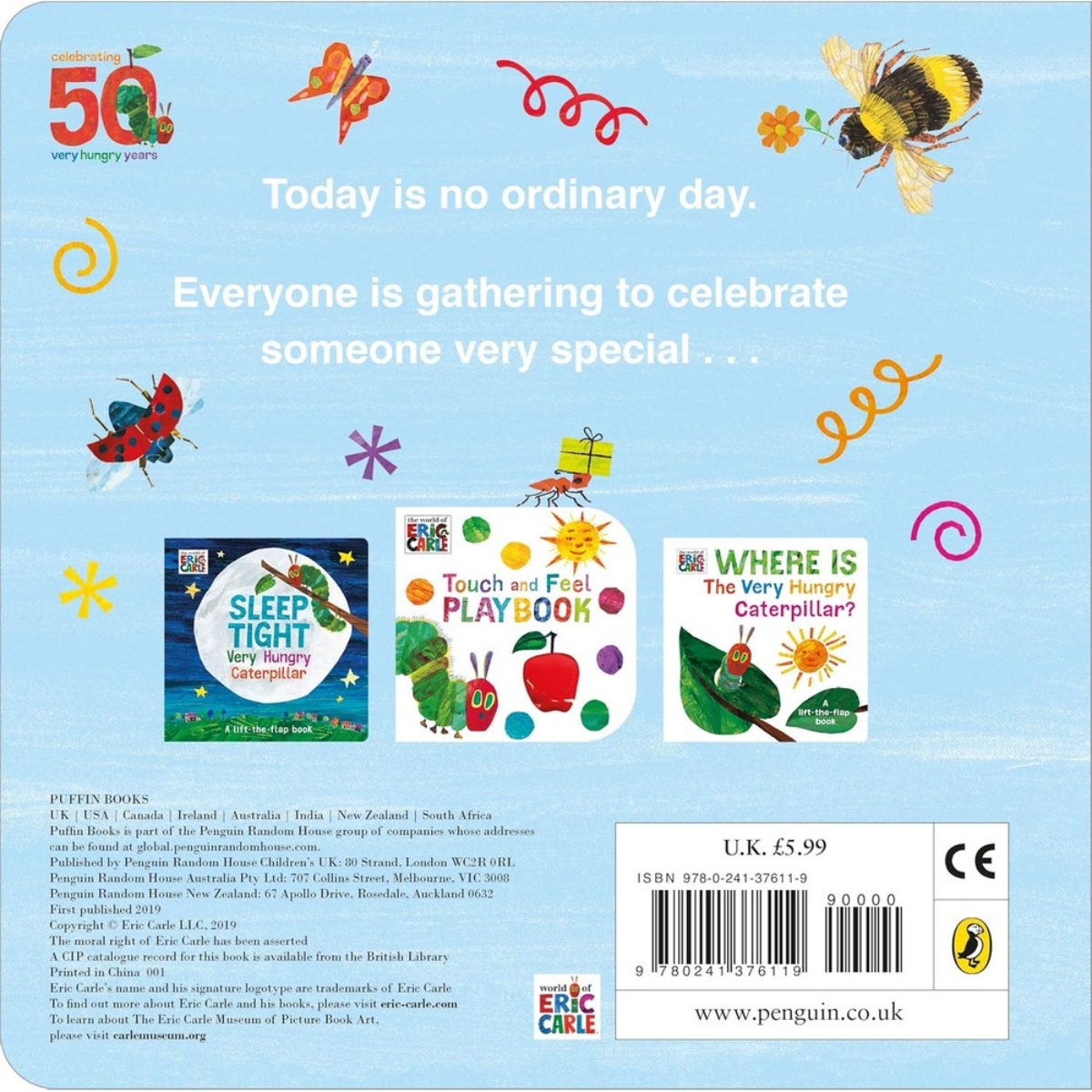 The Very Hungry Caterpillar's Birthday Party: تأليف إريك كارل - 2 مايو 2019