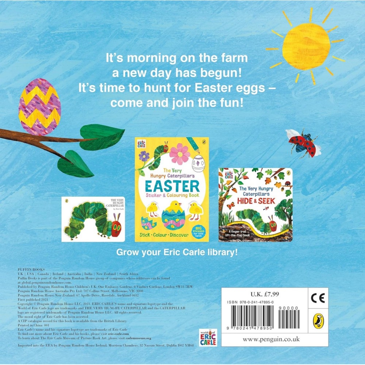 The Very Hungry Caterpillar's Easter Egg Hunt: كتاب بطيات لرحلة البحث عن بيض عيد الفصح تأليف إريك كارل - 18 فبراير 2021