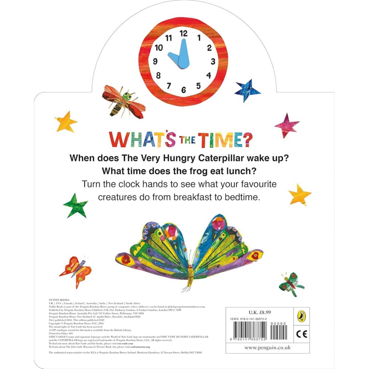 The World of Eric Carle: What's the Time?: تأليف إريك كارل - 2 مايو 2016