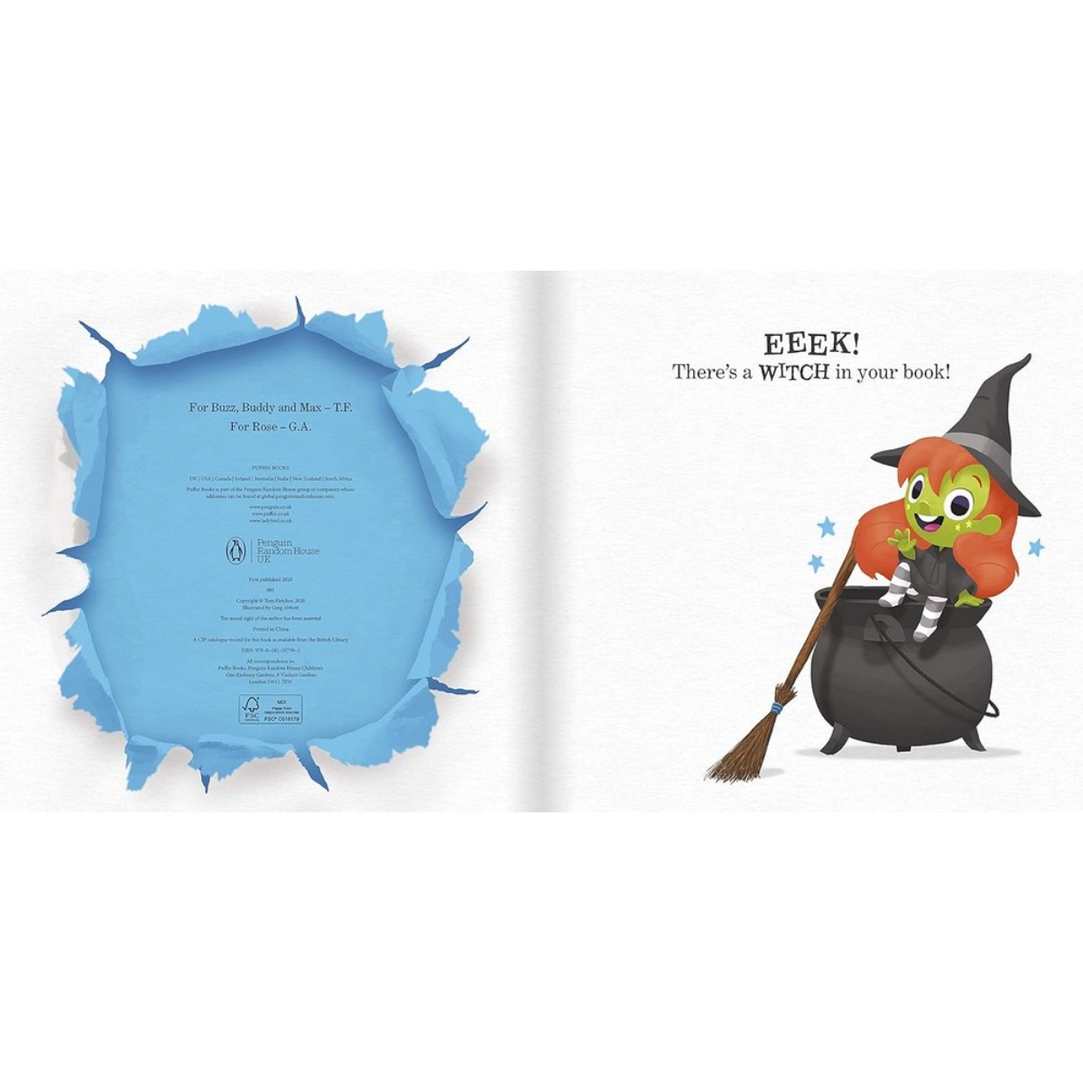 There's a Witch in Your Book: تأليف توم فليتشر - 17 سبتمبر 2020