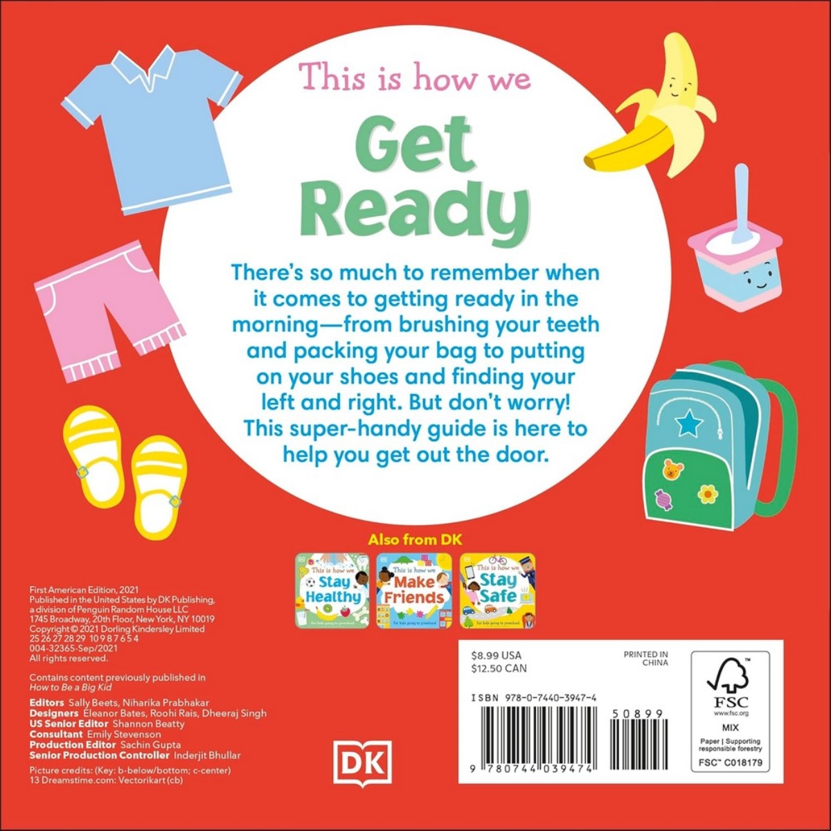 This Is How We Get Ready: للأطفال المتوجهين إلى المدرسة تأليف دي كيه - 16 سبتمبر 2021
