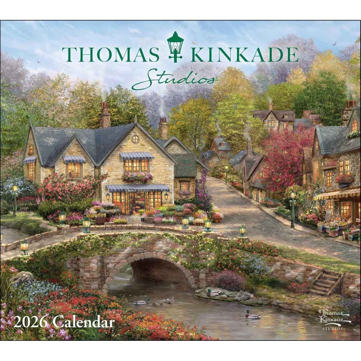 Thomas Kinkade Studios 2026 Deluxe Wall Calendar by Thomas Kinkade - 12-08-2025