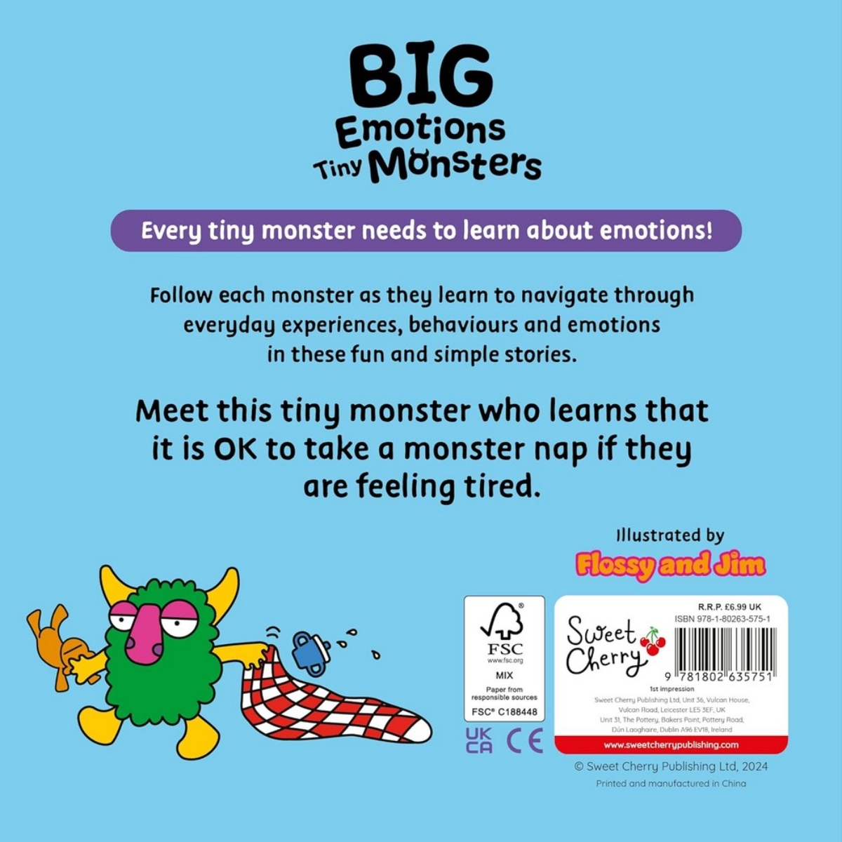 Tiny Monsters Feel Tired: 7 تأليف سويت تشيري للنشر - 28 نوفمبر 2024