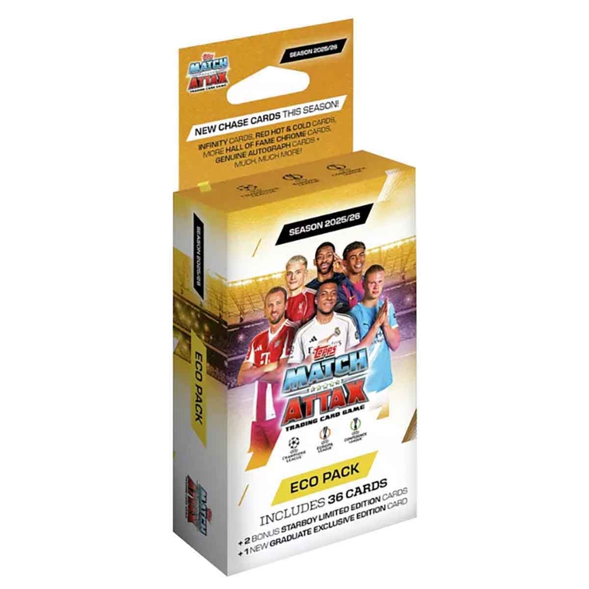 توبس ماتش أتاكس 2025/26 باكيت إيكو – لعبة بطاقات