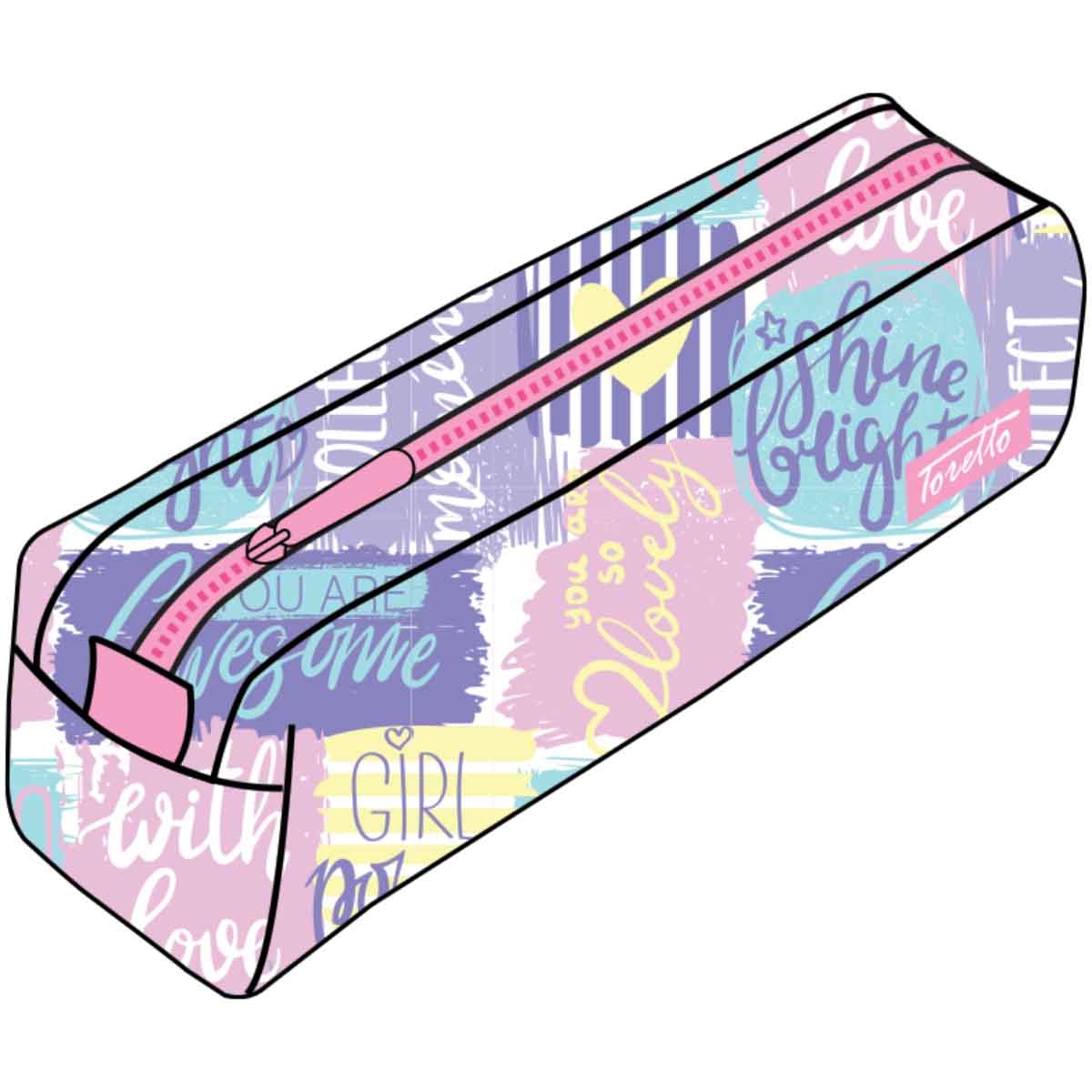 توريتو مجموعة 4 قطع M2227 حقيبة ظهر مع حقيبة غداء وزجاجة ومقلمة