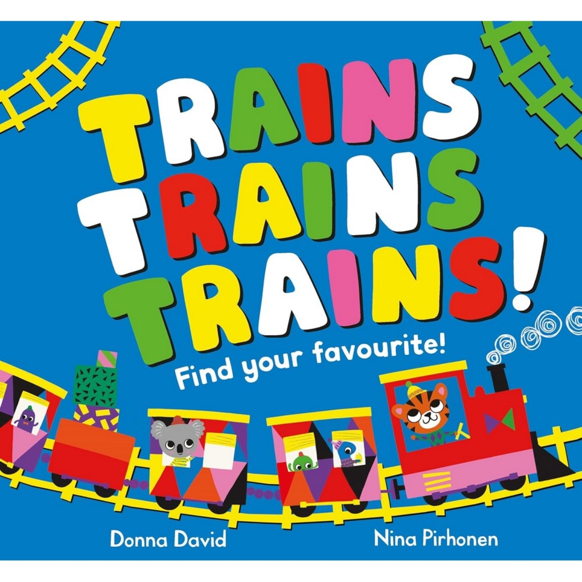 Trains Trains Trains!: ابحث عن قطارك المفضل تأليف دونا ديفيد - 3 مارس 2022