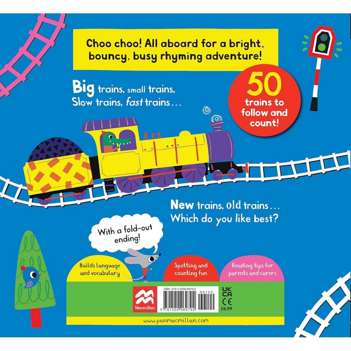 Trains Trains Trains!: ابحث عن قطارك المفضل تأليف دونا ديفيد - 3 مارس 2022