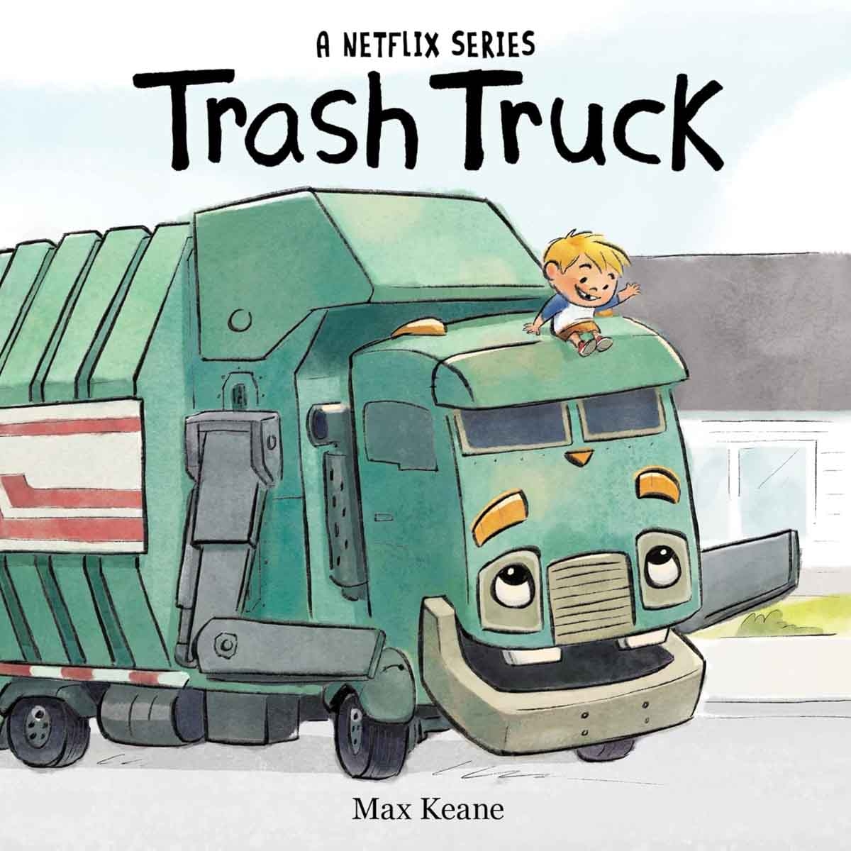Trash Truck Board Book by Max Keane - 30-08-2023