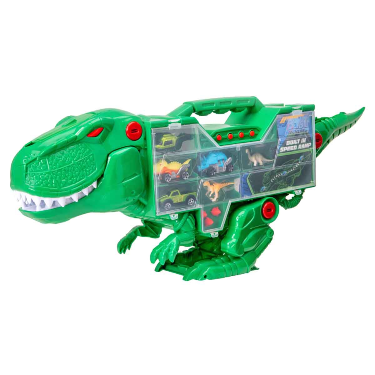 Teamsterz Beast Machine Rex Transporter with Figures & Cars Playset Unisex, 3-4 Years