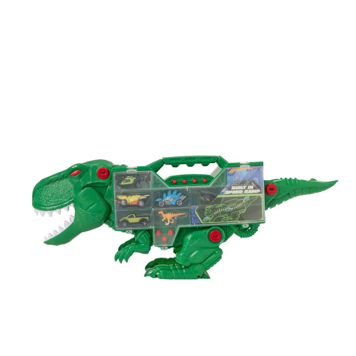 Teamsterz Beast Machine Rex Transporter with Figures & Cars Playset Unisex, 3-4 Years