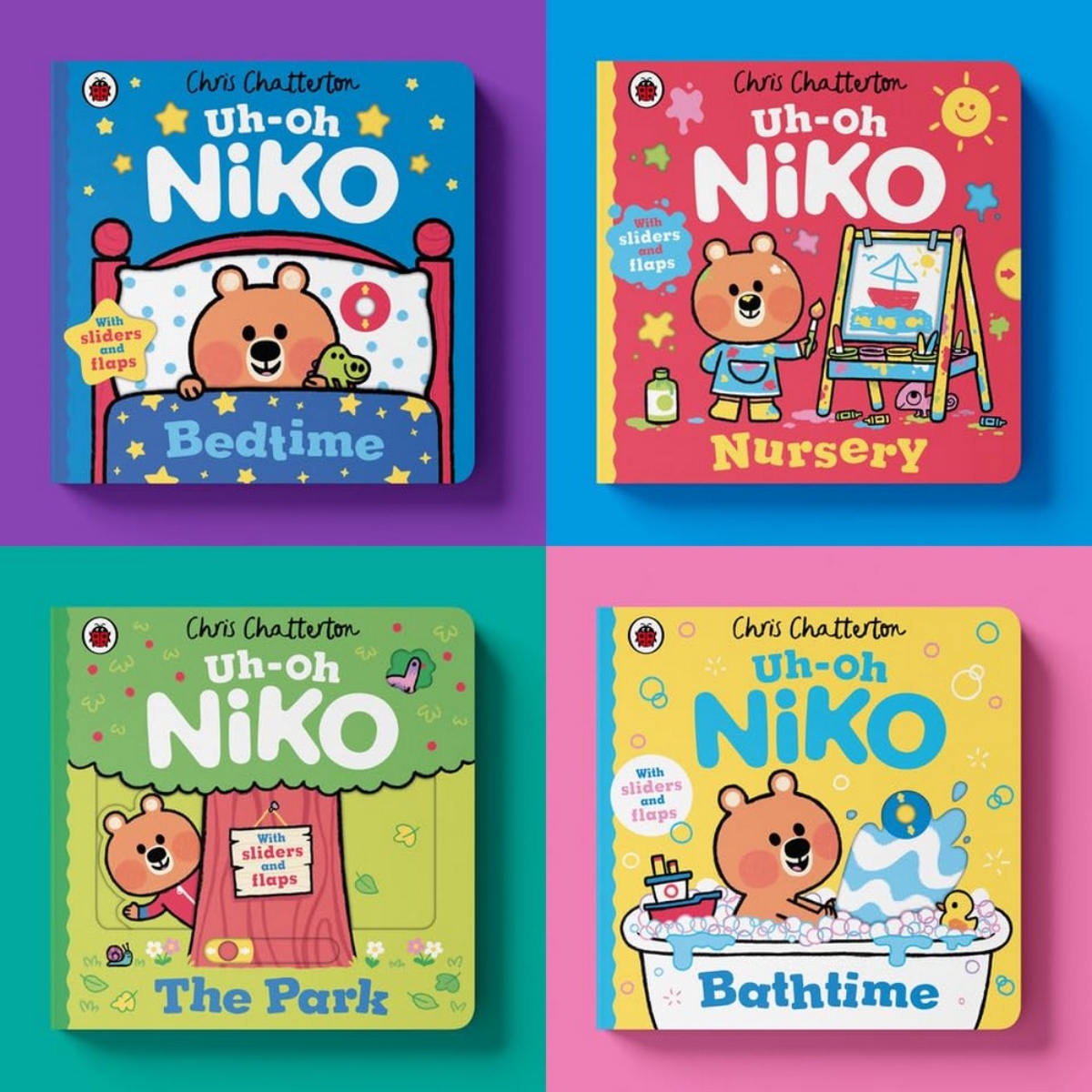 Uh-Oh, Niko: الحضانة تأليف كريس تشاترتون - 4 يوليو 2024